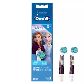 Oral-B EB10S Frozen Συσκευασία 2 τεμ. κεφαλές οδοντόβουρτσας για ηλεκτρική οδοντόβουρτσα