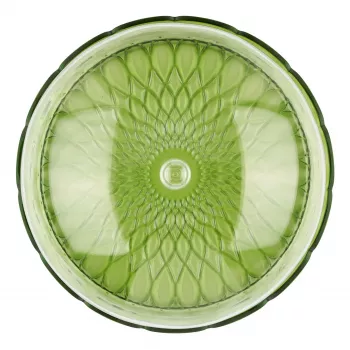 Guzzini VANITY Καπάκι τούρτας με πιατέλα Seerose Πράσινο 32 cm (131801SAC13)