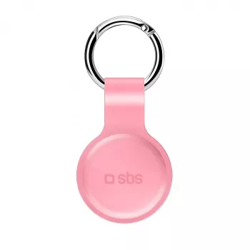SBS Θήκη Σιλικόνης για Apple AirTag Ροζ