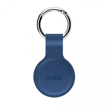 SBS Θήκη Σιλικόνης για Apple AirTag Μπλε