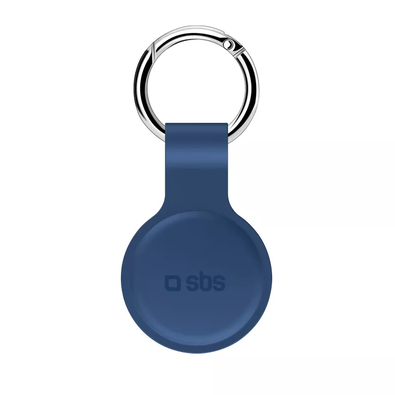 SBS Θήκη Σιλικόνης για Apple AirTag Μπλε