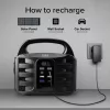 SBS Φορητός Σταθμός Ενέργειας 150W Fast Charge Μαύρο (TEPOWST150W)