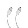 SBS TECABLE TISSUE TCC2G Καλώδιο USB-C σε USB-C 2m 60W Power Delivery - Γκρι