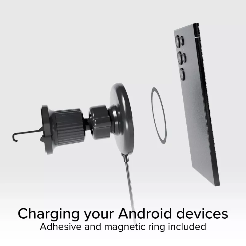 SBS MagSafe Magnetic 15W Wireless Car Charger - Μαύρο
