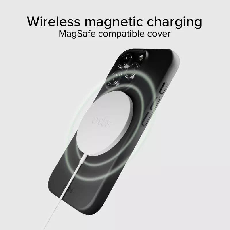 SBS Instinct Cover με MagSafe για iPhone 16 Pro Μαύρο