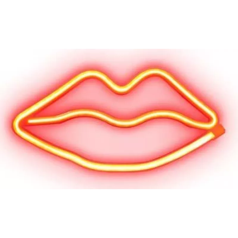 SBS Red Lips Glow Neon Effect LED Λάμπα