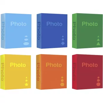 ZEP Basic Plain αλμπουμ τσέπης 13x19 cm 300 φωτογραφιών σε διάφορα χρώματα BS57300
