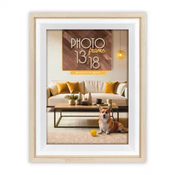 ZEP Bologna Cream Ξύλινη κορνίζα 20x30 BG623C
