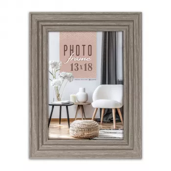 ZEP Munich Grey Ξύλινη κορνίζα 13x18 AA657G