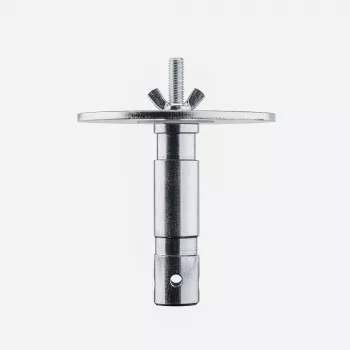 Manfrotto 163-10 Αντάπτορας Φωτισμού, 28 mm (1-1/8 in) με Σπείρωμα M10, Πλάκα 120 mm