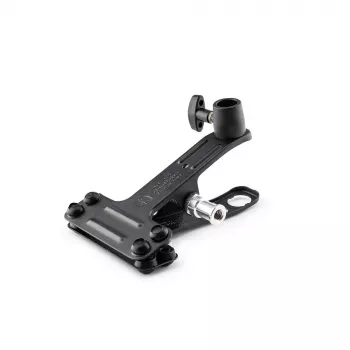 Manfrotto Σφιγκτήρας ελατηρίου - Μαύρο - Άνοιγμα σιαγόνων 55 mm - Σπείρωμα 1/4 inch-20 & 3/8 inch-16