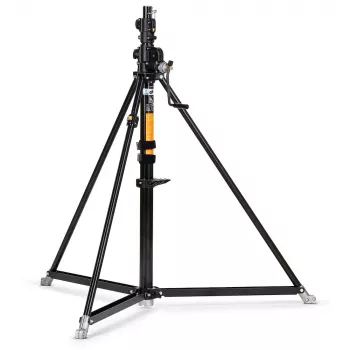 Manfrotto Super Wind-Up Stand μαύρο ατσάλι