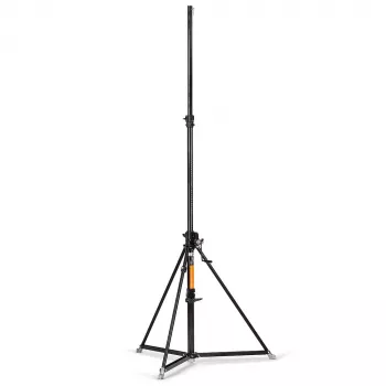 Manfrotto Super Wind-Up Stand μαύρο ατσάλι
