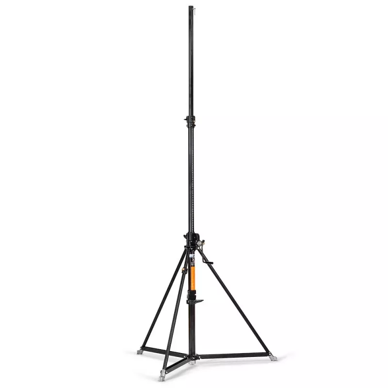 Manfrotto Super Wind-Up Stand μαύρο ατσάλι