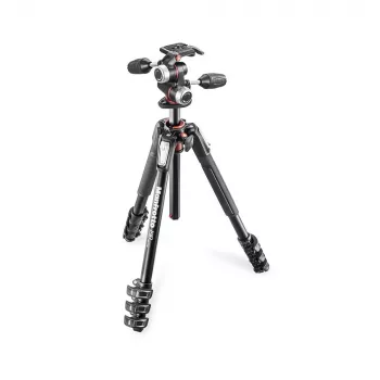 Manfrotto 190XPRO4 τρίποδο με X-Pro 3-way κεφαλή
