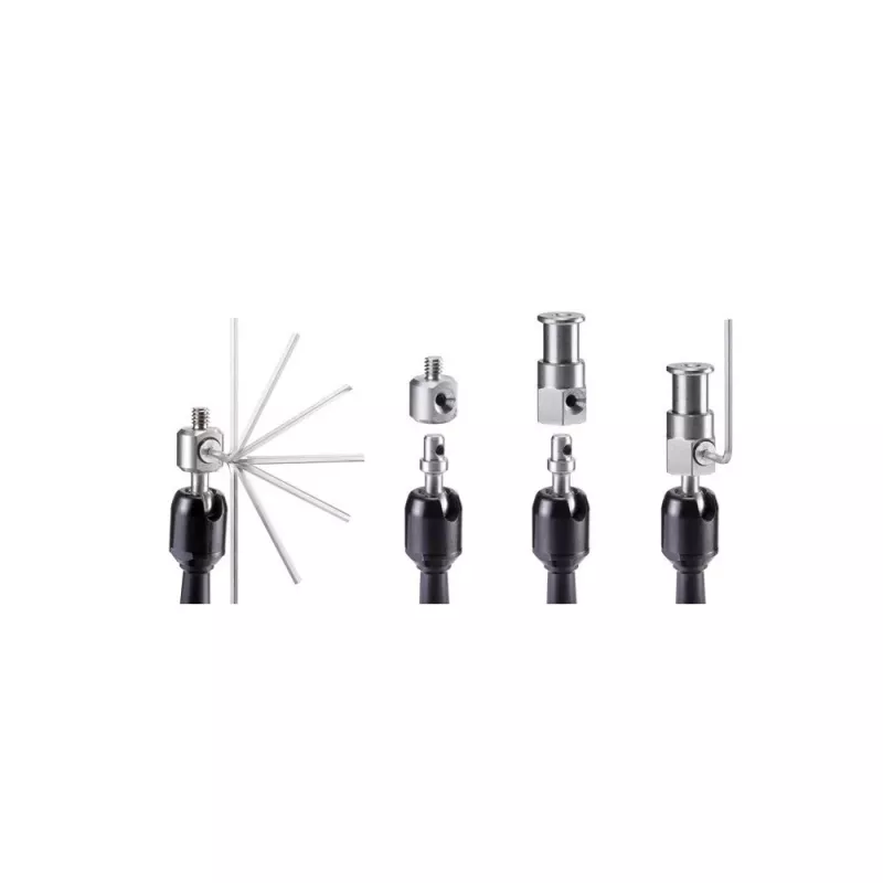 Manfrotto 244MINI βραχίονας μεταβλητής τριβής, Mini Magic Arm 24cm 2x 1/4 + 3/8