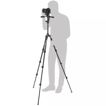Manfrotto Befree 3W Live Lever σετ τριπόδου MKBFRLA4BK-3W