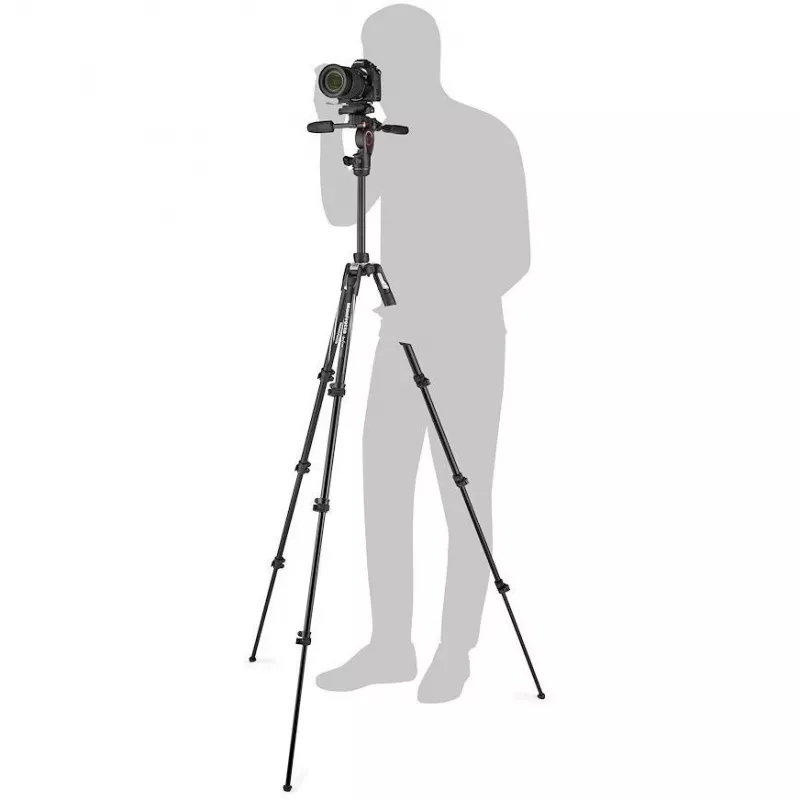 Manfrotto Befree 3W Live Lever σετ τριπόδου MKBFRLA4BK-3W