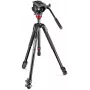 Manfrotto 190 σετ βίντεο τριπόδου με 500AH υγρή κεφαλή