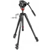 Manfrotto 190 σετ βίντεο τριπόδου με 500AH υγρή κεφαλή