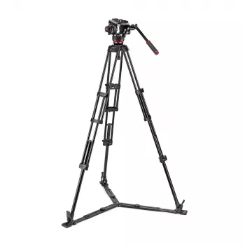 Manfrotto MVK504XTWINGA Twin αλουμινίου τρίποδο με 504X υγρή βιντεοκεφαλή κιτ