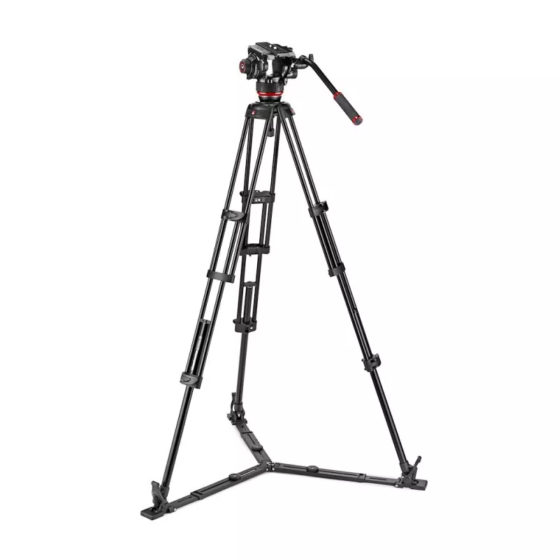 Manfrotto MVK504XTWINGA Twin αλουμινίου τρίποδο με 504X υγρή βιντεοκεφαλή κιτ