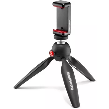 Manfrotto PIXI Smart Μίνι τρίποδο με βάση smartphone - Μαύρο