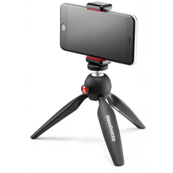 Manfrotto PIXI Smart Μίνι τρίποδο με βάση smartphone - Μαύρο