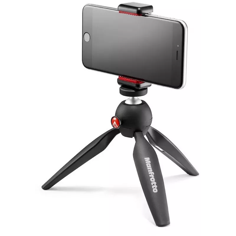 Manfrotto PIXI Smart Μίνι τρίποδο με βάση smartphone - Μαύρο