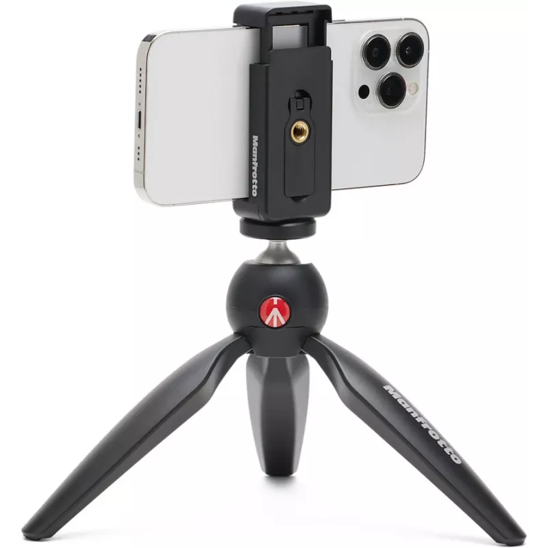 Manfrotto PIXI Smart Μίνι τρίποδο με βάση smartphone - Μαύρο