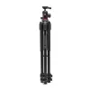 Manfrotto 190X Τρίποδο αλουμινίου με κεφαλή μπάλας 496RC2 (Μαύρο)