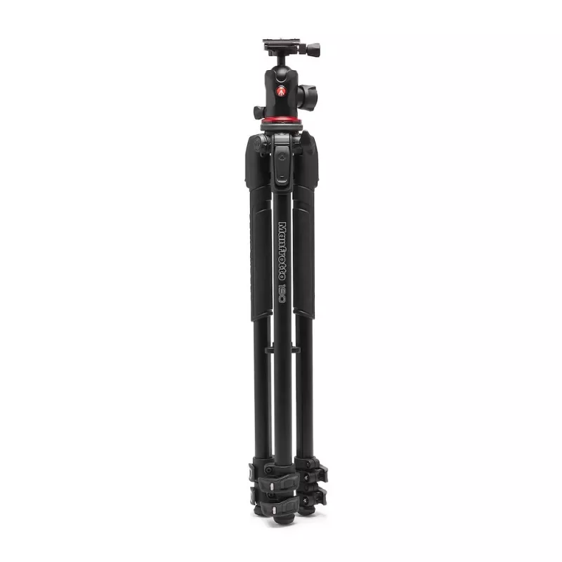 Manfrotto 190X Τρίποδο αλουμινίου με κεφαλή μπάλας 496RC2 (Μαύρο)
