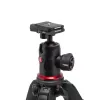 Manfrotto 190X Τρίποδο αλουμινίου με κεφαλή μπάλας 496RC2 (Μαύρο)