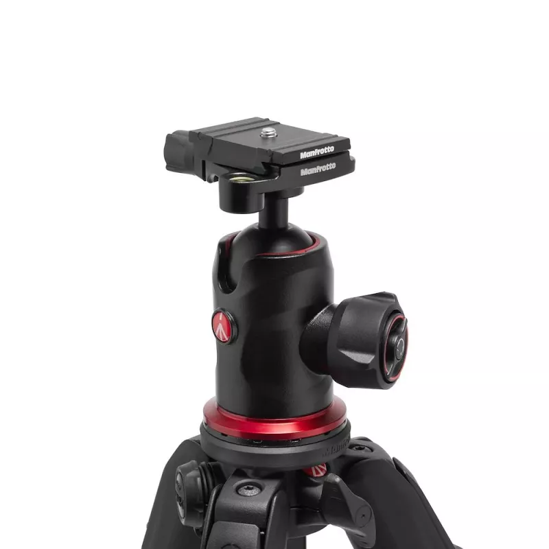 Manfrotto 190X Τρίποδο αλουμινίου με κεφαλή μπάλας 496RC2 (Μαύρο)