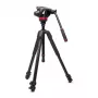 Manfrotto 055 Video Alu μαύρο με κεφαλή 502AH
