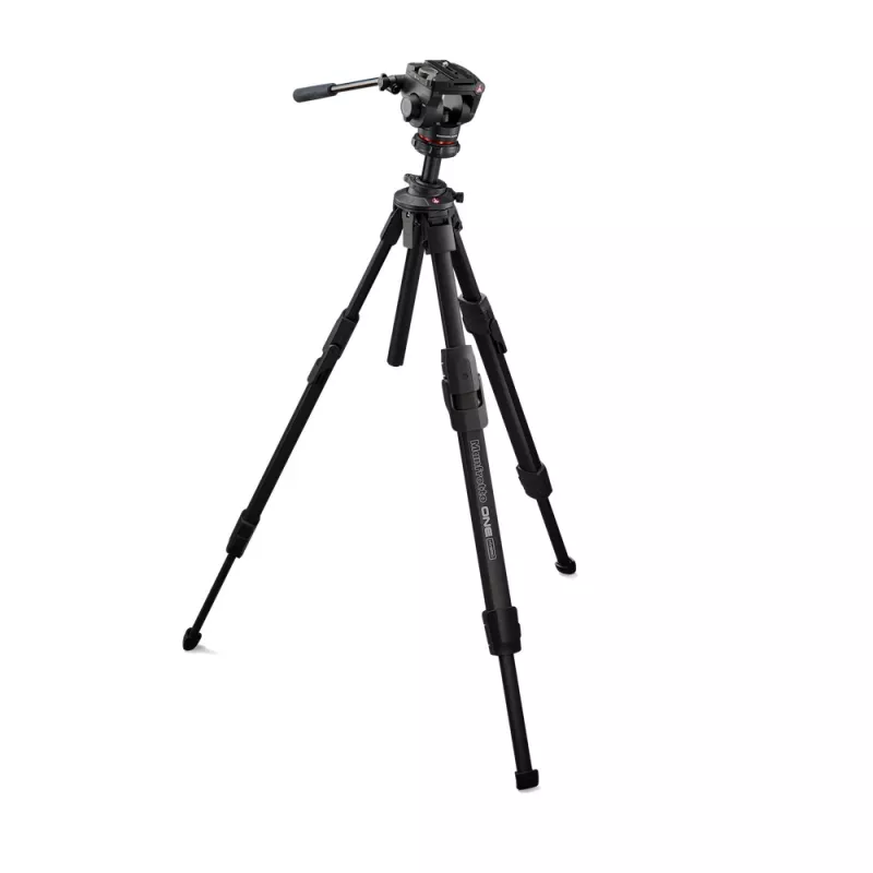 Manfrotto ONE Τρίποδο αλουμινίου με κεφαλή υγρού 500X