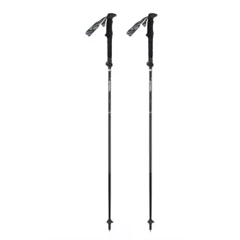 Μπαστούνια πεζοπορίας Gabel Hybrid Carbon XTS (ζεύγος) - Μαύρο/Κόκκινο/Γκρι