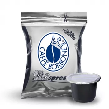 Caffè Borbone Respresso Miscela Nera Καψούλες Καφέ 50 x 5 g για Nespresso OriginalLine