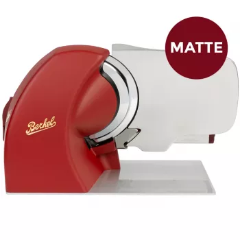 Berkel Homeline HL PLUS 250 μηχανή κοπής αλλαντικών ματ κόκκινο