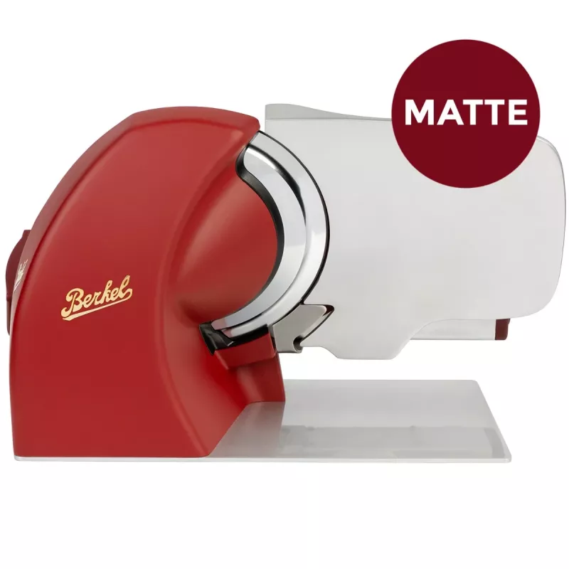 Berkel Homeline HL PLUS 250 μηχανή κοπής αλλαντικών ματ κόκκινο