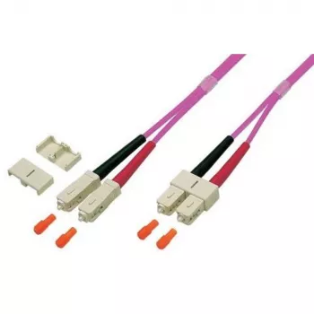 TECHLY Patch Cord οπτικής ίνας OM4 50/125 MM SC-SC Duplex 3m