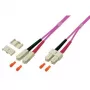 TECHLY Patch Cord οπτικής ίνας OM4 50/125 MM SC-SC Duplex 3m