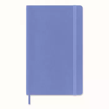 Moleskine Classic Σημειωματάριο Large A5 Γραμμωμένο Hortensienblau Εύκαμπτο Εξώφυλλο