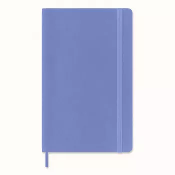Moleskine Classic Σημειωματάριο Large A5 Γραμμωμένο Hortensienblau Εύκαμπτο Εξώφυλλο