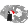 SABELT SIM RACING Keyboard Tray, ρυθμιζόμενη βάση πληκτρολογίου - μαύρο