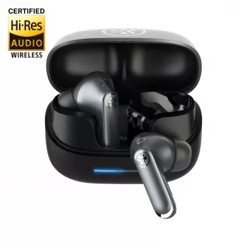 JLab Epic Pods ANC True Wireless Ακουστικά με Hybrid Active Noise Cancellation, Bluetooth 5.3, IP55, 50h διάρκεια μπαταρίας, Μαύρο