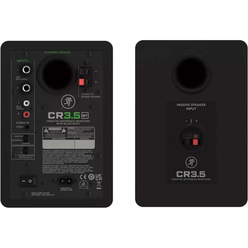 Mackie CR3.5BT Ενεργά Studio Ηχεία με Bluetooth