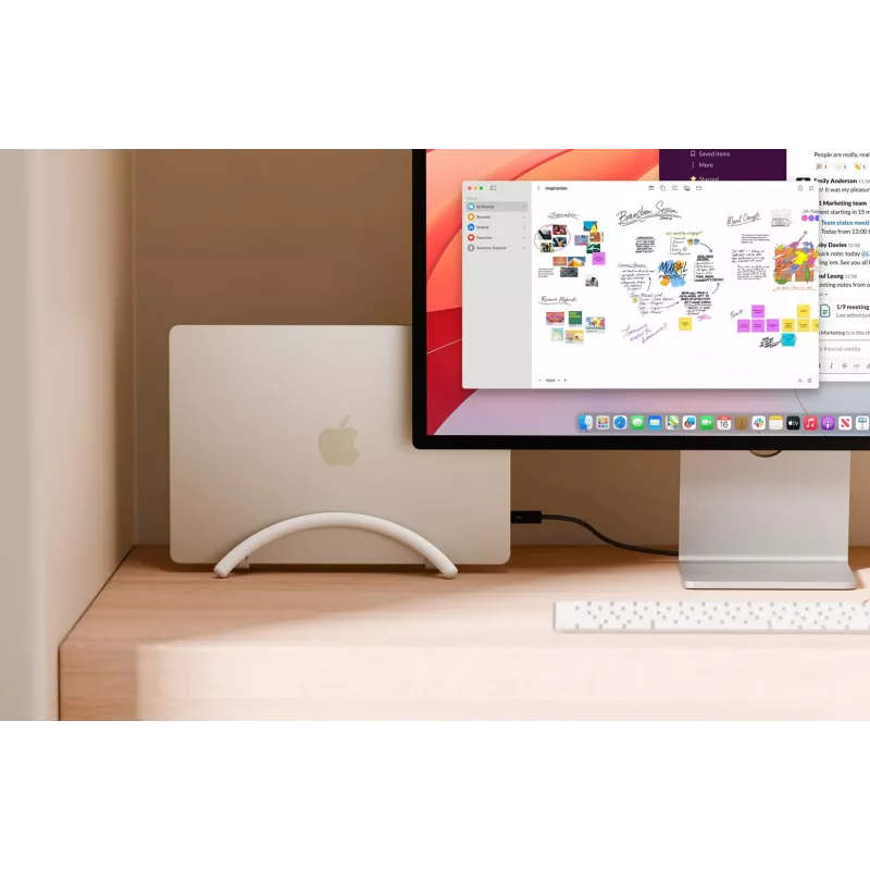 Twelve South BookArc Flex Κάθετη βάση laptop για MacBook - Λευκό