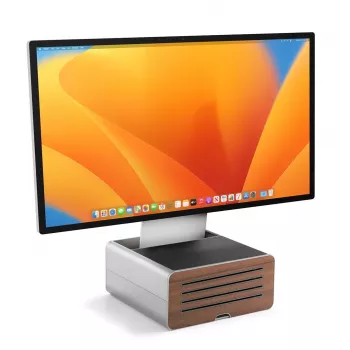 Twelve South HiRise Pro Βάση οθόνης με αποθηκευτικό χώρο για iMac / Studio Display, Ασημί