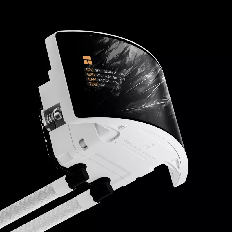 Thermalright Rainbow Vision 360 Turbo ARGB White 360mm All-in-One υδρόψυξη CPU